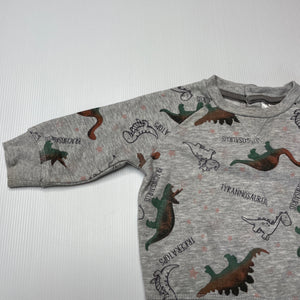 Boys Baby Berry, lightweight sweater / jumper, dinosaurs, FUC, size 0,  