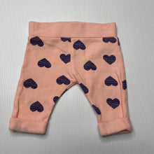 Load image into Gallery viewer, Girls Kids &amp; Co, cotton leggings / bottoms, elasticated, EUC, size 00000,  