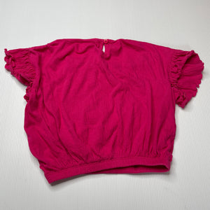 Girls Anko, pink short sleeve top, GUC, size 3,  