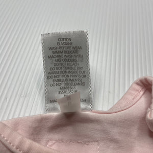 Girls Target, organic cotton blend long sleeve top, FUC, size 00,  