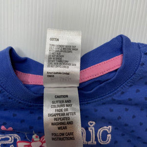 Girls Tiny Little Wonders, cotton long sleeve top, FUC, size 00,  