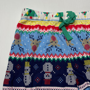 unisex Tilt, cotton Christmas pyjama shorts, elasticated, EUC, size 5,  