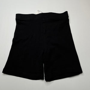 Girls Anko, black stretchy bike shorts, NEW, size 14,  