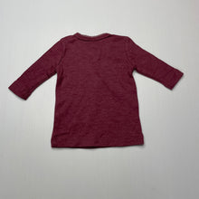 Load image into Gallery viewer, Girls Anko, soft feel long sleeve t-shirt / top, EUC, size 0000,  