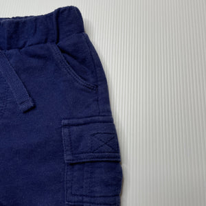 Boys Mix Baby, blue shorts, elasticated, FUC, size 000,  