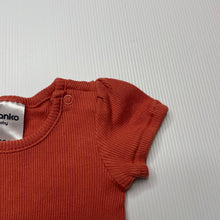 Load image into Gallery viewer, Girls Anko, ribbed cotton t-shirt / top, EUC, size 0000,  
