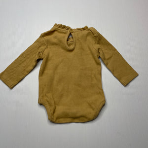 Girls Anko, ribbed stretchy bodysuit / romper, GUC, size 000,  