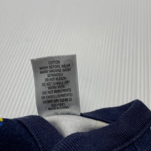 Load image into Gallery viewer, Boys Target, navy cotton coverall / romper, FUC, size 0000,  