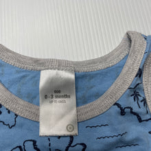 Load image into Gallery viewer, Boys Target, blue cotton singlet top, EUC, size 000,  