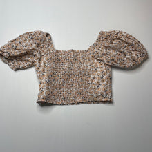 Load image into Gallery viewer, Girls Seed, floral cotton summer top, GUC, size 8,  