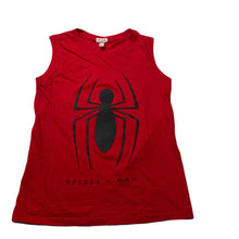 Load image into Gallery viewer, Boys Marvel, Spiderman cotton singlet / tank top, EUC, size 8-9,  