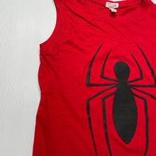 Load image into Gallery viewer, Boys Marvel, Spiderman cotton singlet / tank top, EUC, size 8-9,  