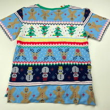 Load image into Gallery viewer, Boys Tilt, cotton Christmas pyjama t-shirt / top, NEW, size 5,  