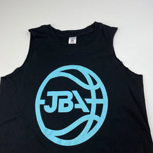 Load image into Gallery viewer, Boys AS Colour, black cotton singlet / tank top, basketball, EUC, size 6,  