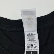 Load image into Gallery viewer, Boys AS Colour, black cotton singlet / tank top, basketball, EUC, size 6,  