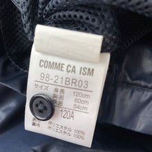 Load image into Gallery viewer, Boys COMME CA ISM, navy lightweight spray jacket / coat, GUC, size 6,  