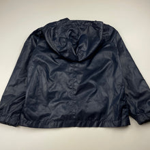 Load image into Gallery viewer, Boys COMME CA ISM, navy lightweight spray jacket / coat, GUC, size 6,  