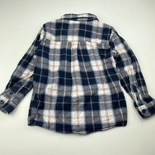 Load image into Gallery viewer, Boys Tilt, checked brushed cotton long sleeve shirt, GUC, size 5,  