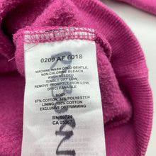 Load image into Gallery viewer, Girls Columbia, pink fleece lined sweater / jumper, FUC, size 6,  