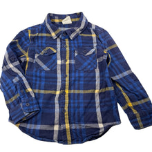 Load image into Gallery viewer, Boys Cotton On, brushed cotton long sleeve shirt, GUC, size 4,  