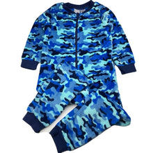 Load image into Gallery viewer, Boys Brilliant Basics, fleece all-in-one pyjamas, pilling, FUC, size 4,  