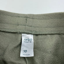 Load image into Gallery viewer, Girls Anko, fleece lined track / sweat pants, elasticated, Inside leg: 60cm, FUC, size 10,  