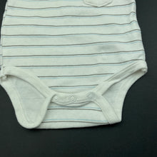 Load image into Gallery viewer, Boys BLOOMIN&#39; BABY, striped cotton bodysuit / romper, GUC, size 000,  