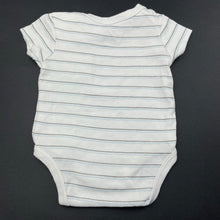 Load image into Gallery viewer, Boys BLOOMIN&#39; BABY, striped cotton bodysuit / romper, GUC, size 000,  