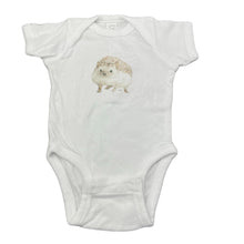 Load image into Gallery viewer, unisex RABBIT SKINS, cotton bodysuit / romper, hedgehod, EUC, size 0000,  