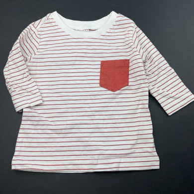 unisex Anko, cotton long sleeve t-shirt / top, EUC, size 000,  