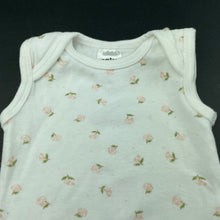 Load image into Gallery viewer, Girls Anko, floral soft cotton bodysuit / romper, EUC, size 000,  