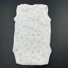 Load image into Gallery viewer, Girls Anko, floral soft cotton bodysuit / romper, EUC, size 000,  