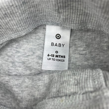 Load image into Gallery viewer, unisex Target, grey ribbed cotton footed leggings / bottoms, FUC, size 0,  