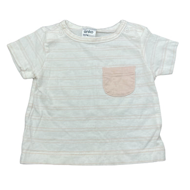 Girls Anko, soft feel cotton t-shirt / top, EUC, size 0000,  