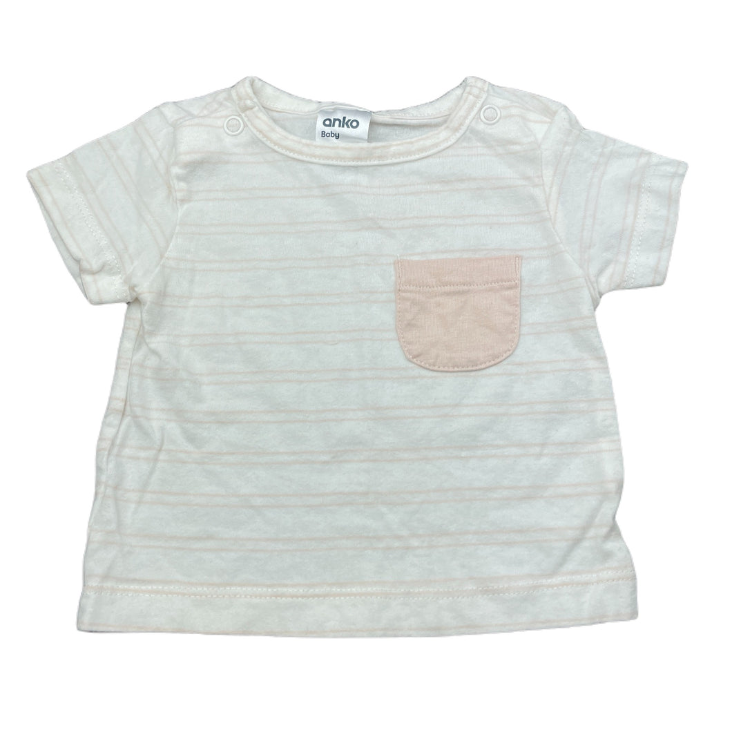 Girls Anko, soft feel cotton t-shirt / top, EUC, size 0000,  