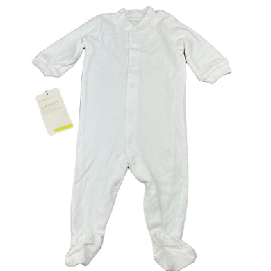 unisex Woolies Babes, UPF 40 cotton coverall / romper, NEW, size 000,  