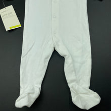 Load image into Gallery viewer, unisex Woolies Babes, UPF 40 cotton coverall / romper, NEW, size 000,  