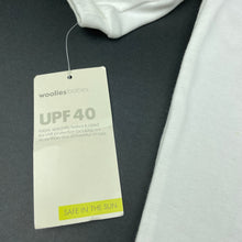 Load image into Gallery viewer, unisex Woolies Babes, UPF 40 cotton coverall / romper, NEW, size 000,  
