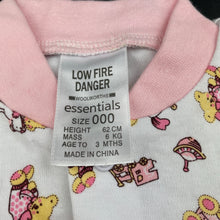 Load image into Gallery viewer, Girls Essentials, cotton coverall / romper, EUC, size 000,  