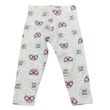 Load image into Gallery viewer, Girls Dymples, stretchy leggings / bottoms, cats, EUC, size 00,  