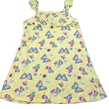 Load image into Gallery viewer, Girls Mango, cotton casual summer dress, GUC, size 6, L: 56cm