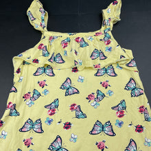 Load image into Gallery viewer, Girls Mango, cotton casual summer dress, GUC, size 6, L: 56cm