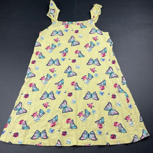 Load image into Gallery viewer, Girls Mango, cotton casual summer dress, GUC, size 6, L: 56cm