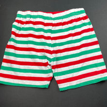 Load image into Gallery viewer, unisex Lily &amp; Dan, cotton Christmas pyjama shorts, elasticated, GUC, size 4,  