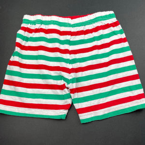 unisex Lily & Dan, cotton Christmas pyjama shorts, elasticated, GUC, size 4,  