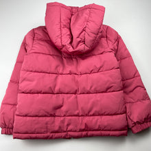 Load image into Gallery viewer, Girls Anko, pink hooded jacket / coat, L: 44cm, GUC, size 6,  