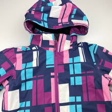 Load image into Gallery viewer, Girls Crane, Snow Extreme waterproof wind resistant ski jacket, L: 48cm, FUC, size 6,  