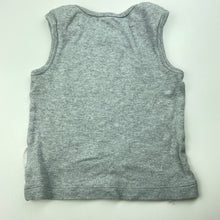 Load image into Gallery viewer, Boys purebaby, organic cotton singlet / tank top, FUC, size 0,  