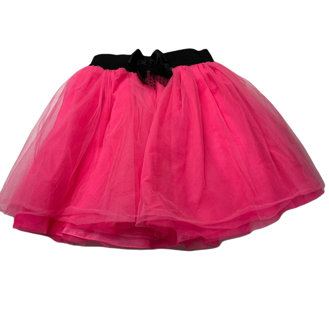 Girls LC Waikiki, lined pink tulle party skirt, elasticated, L: 38cm, EUC, size 11-12,  