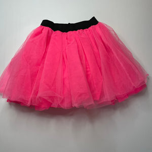 Girls LC Waikiki, lined pink tulle party skirt, elasticated, L: 38cm, EUC, size 11-12,  